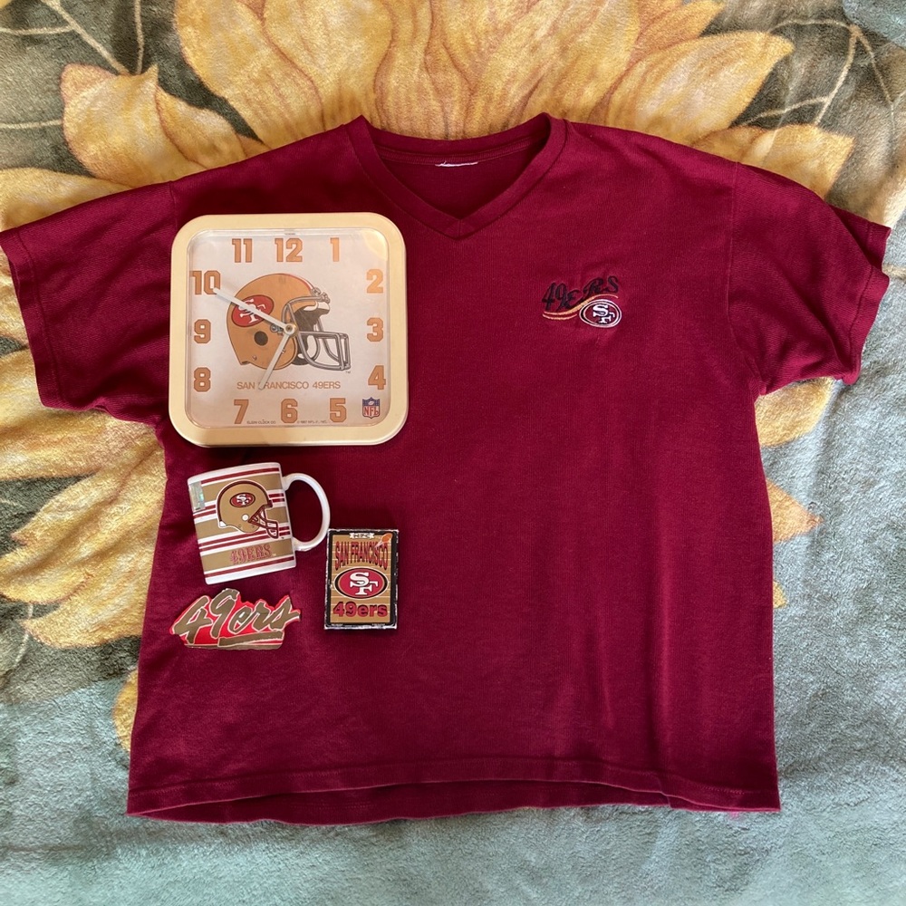 Vintage NFL San Francisco 49ers Lot (4)